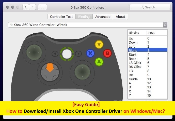 what to download to use an xbox 360 controller for on mac